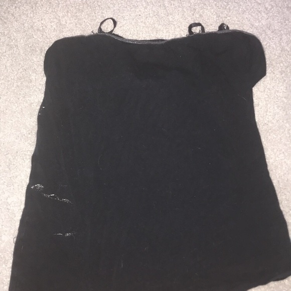 Sparkly Black Tank Top - Picture 2 of 2